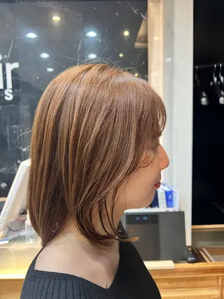 セミロング Sakura モッズヘア宇都宮のヘアスタイル