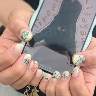 ネイル 推しネイル | 　aycnailのネイルデザイン