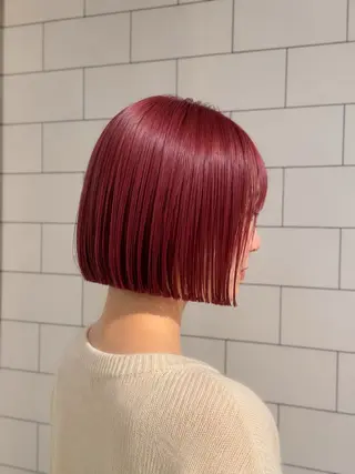 ショート カラー 🍒暖色ボブ/ りゅうき🍒のヘアスタイル