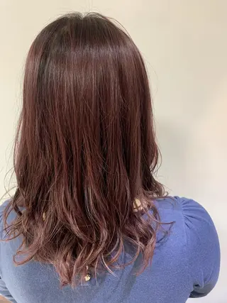 ミディアム カラー BASSA ANNEX店のヘアスタイル