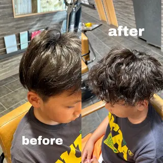 メンズ 川野 柚奈のヘアスタイル