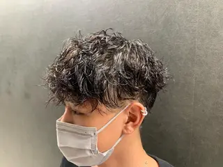 パーマ メンズ bateau よしきのヘアスタイル