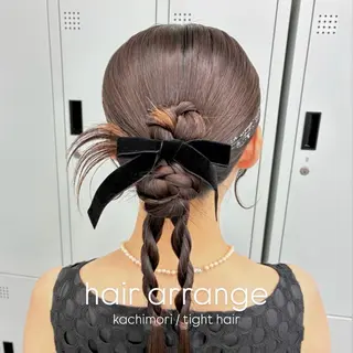ヘアアレンジ 艶カラー⋆ヘアセット ⋆エクステ⋆みゆ🌼のヘアスタイル