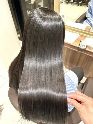 ロング パーマ 💎縮毛矯正💎 髪質改善・店長 伊藤のヘアスタイル