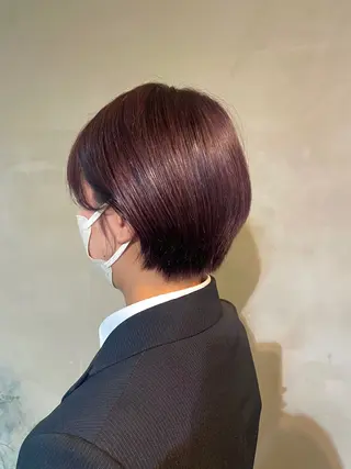 ショート カジ エリナのヘアスタイル