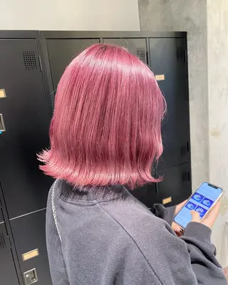 ショート カラー ブリーチ/髪質改善 🍀MASAKiのヘアスタイル