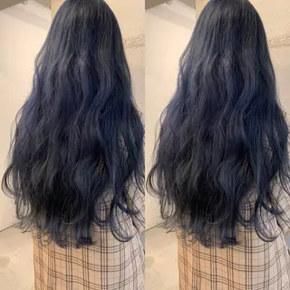 ロング カラー 透明感カラー✂︎ /縮毛矯正/YUKAのヘアスタイル