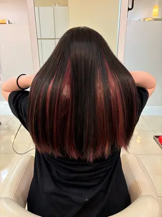 カラー 💖改善カラー 板倉百花💖のヘアスタイル