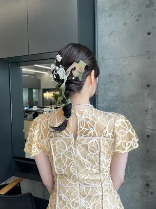ヘアアレンジ 佐伯 和佳のヘアスタイル