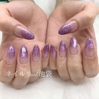 セミロング ネイルJaol 池袋のネイルデザイン