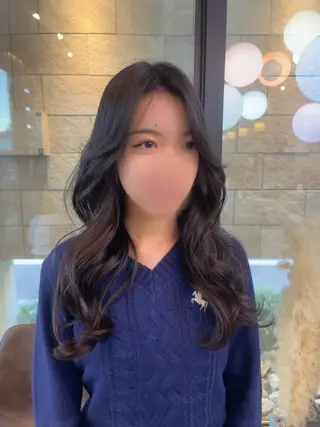 ロング カラー haruka ♡レイヤー/透明感のヘアスタイル