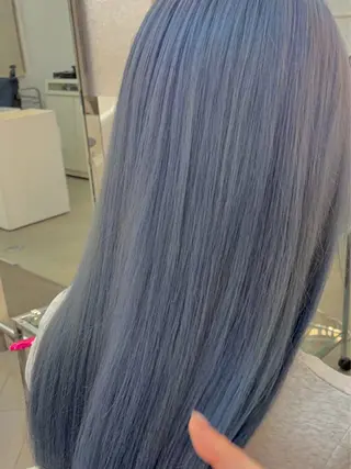 ロング カラー フルカワ リナのヘアスタイル