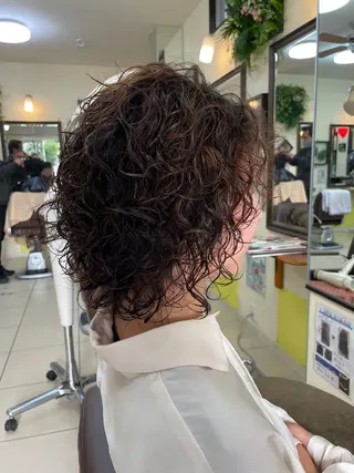 ミディアム パーマ 髪質改善サロン✨ 三浦　葵のヘアスタイル