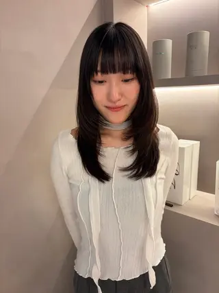 ロング layer/perm 🐇mahoroのヘアスタイル