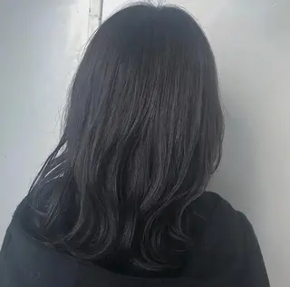 セミロング カラー 髪質改善サロン 梅田/ヨナミネのヘアスタイル