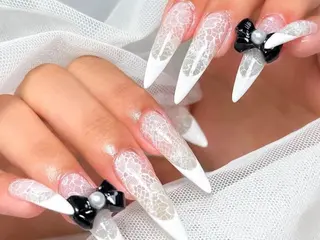 ロング カラー Bling Salonのネイルデザイン