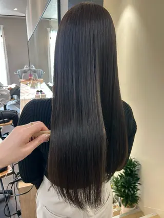 ロング カラー hubhair レイヤー/透明感のヘアスタイル