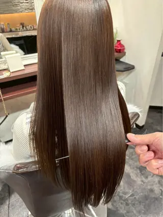 ロング カラー 藤島 凜櫻のヘアスタイル