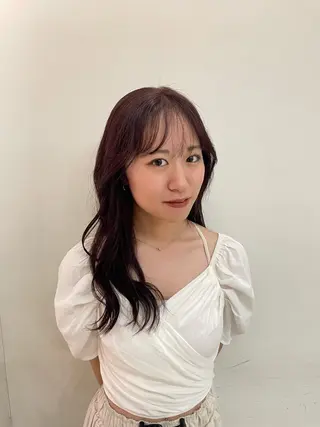 ロング カラー ユイナ ★ショートモデル★のヘアスタイル