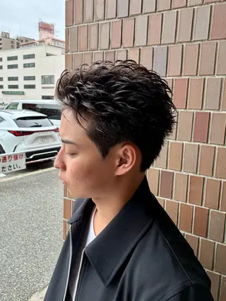 ショート メンズ 内藤 亮也のヘアスタイル