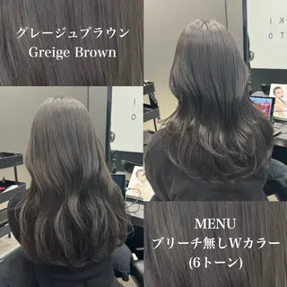ロング カラー 新宿/顔周りカット/ レイヤー/がっきーのヘアスタイル