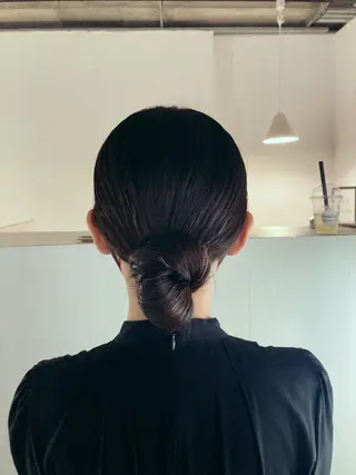 セミロング ヘアメイクサロン viviのヘアスタイル