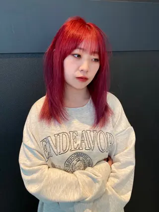 セミロング カラー mai / linoah˚✧のヘアスタイル