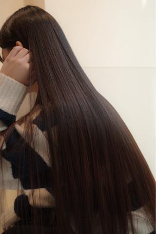 セミロング カラー 切りっぱなしヘアボブ ミディアムヘアRYOのヘアスタイル