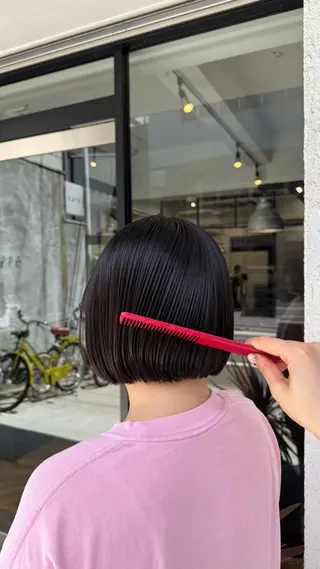 ショート ヒグチ マユのヘアスタイル