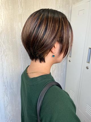 ショート TELAHAIR 高座渋谷店のヘアスタイル