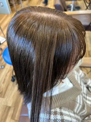 ミディアム 🐰ハイトーンカラー 畠山 渡🐰のヘアスタイル