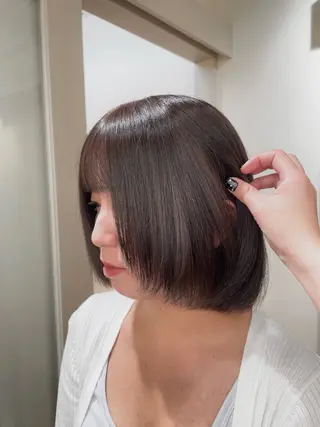 カラー 似合わせ/透明感 /nanami★のヘアスタイル