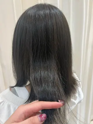 ミディアム ぱく にさのヘアスタイル