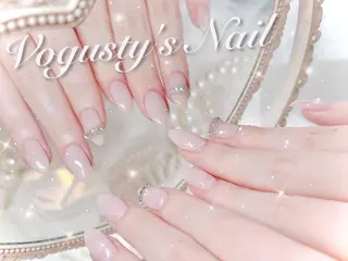 ネイル Vogustys _m🐈⬛🎀のネイルデザイン