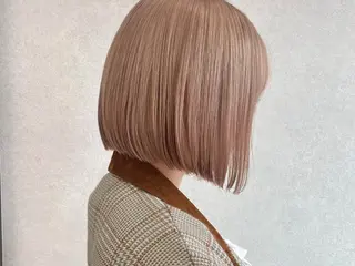 カラー ケアブリーチ/ 中明度💫トウマのヘアスタイル