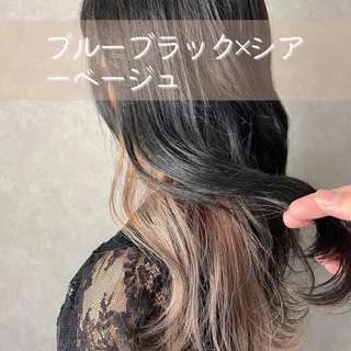 セミロング カラー 一ノ瀬 暁のヘアスタイル