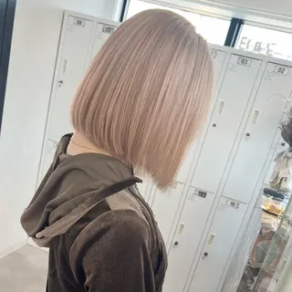ショート 🌟色落ちまで綺麗/ ブリーチ/RYO⭐️のヘアスタイル