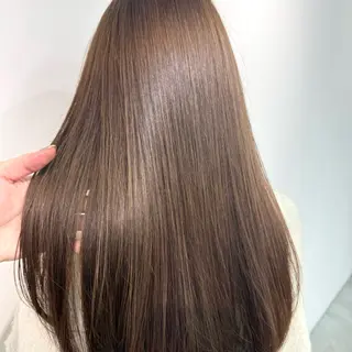 ロング カラー ヘアアレンジ ブリーチなしカラー /新百合ヶ丘/安形翔のヘアスタイル