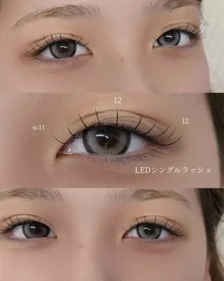 マツエク・マツパ e.moa / Lalaのマツエク・マツパデザイン
