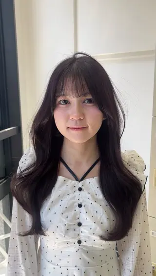 ロング ♡ナチュラルガーリー ♡ベージュ♡RINAのヘアスタイル