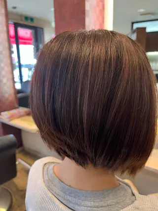 ショート カラー 織田 英之のヘアスタイル