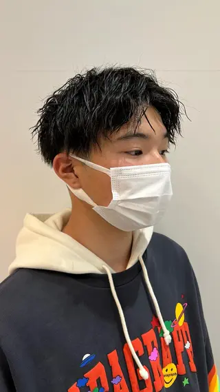 ショート パーマ メンズ 【good!】代表 あくつのヘアスタイル