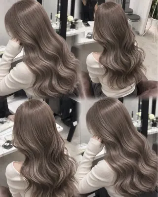 セミロング カラー 🦋透明感カラー✖️ 髪質改善🦋光希のヘアスタイル