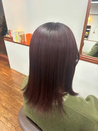 ミディアム 國生 夏未のヘアスタイル