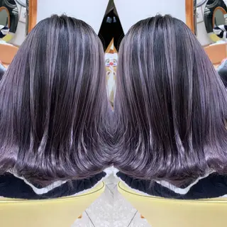 ミディアム 穐田 司樹のヘアスタイル