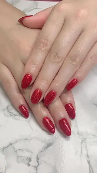 ネイル ネイル💕& まつ毛パーマのネイルデザイン