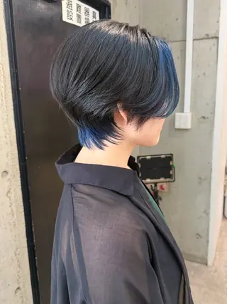 ショート カラー SHOTO ハイトー ン/ブロンドカラーのヘアスタイル