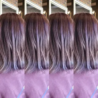 ミディアム カラー 美髪・艶髪特化美容師 RYOJIのヘアスタイル