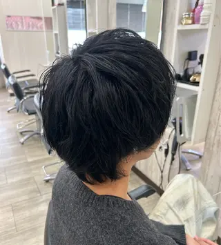 ミディアム メンズ 新横浜CLOVER 本店🍀 鈴木 陽太のヘアスタイル