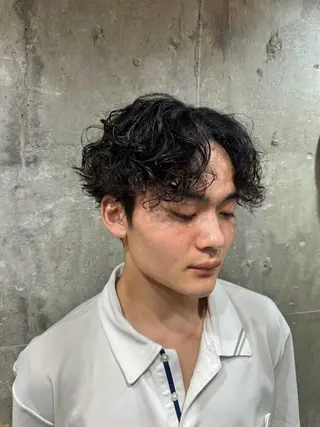ショート パーマ メンズ メンズ専門 Ryukiのヘアスタイル
